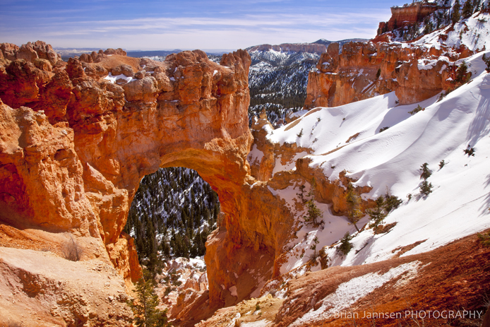 Natural Bridge Arch Bryce Canyon National Park Utah Natural Bridge Arch Bryce Canyon National Park Utah